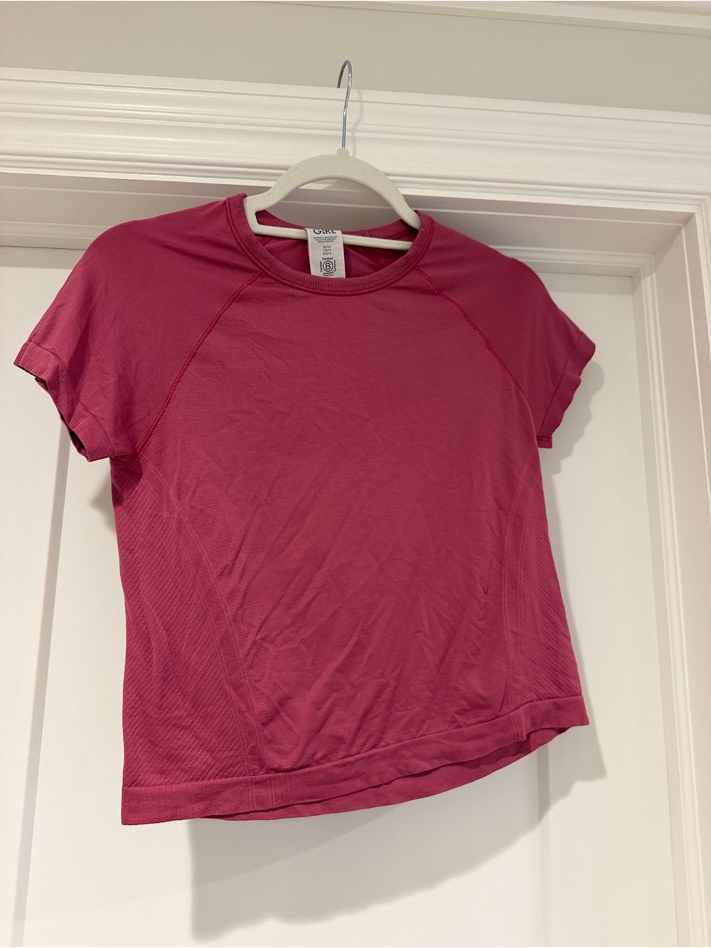 Athleta Short Sleeve Tee - Deep Rose